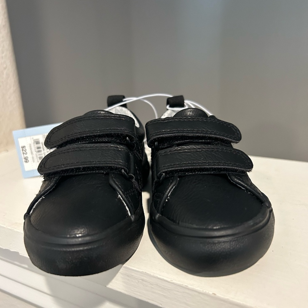 Cat & Jack Toddler Boys' Dino Shoes Black Hook Loop Infant Baby Multiple Sizes - Picture 7 of 10